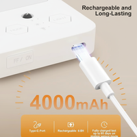 Plafonnier rechargeable avec télécommande, sans fil, détecteur de mouvement, lampe de plafond à piles