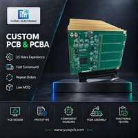 Assemblage de circuits imprimés rigides haute fiabilité avec HASL sans plomb pour systèmes de contrôle de robots industriels – Usine de PCBA clé en main