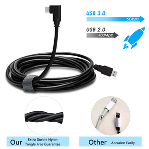 60W PD 5Gbps ชาร์จเร็ว USB 3.2 Gen1ชนิด C สาย5M VR 2 <span class=keywords><strong>Link</strong></span> อุปกรณ์เสริมสำหรับเกม - Product Image 5