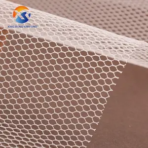 Excelente calidad de tela de malla de 100% hexagonal de malla dura de tela