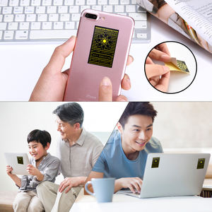 Autocollant de protection EMR/EMF de technologie japonaise avec puce ionique, réduction de la radiation de 90%, marque EST en stock - Product Image 5