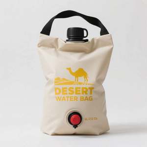 Pochette Doypack Imprimée Multicolore Personnalisable Réutilisable 2024 Facile à Utiliser avec Poignée en Plastique et Bec Verseur Anti-Fuite avec Buse - Product Image 1