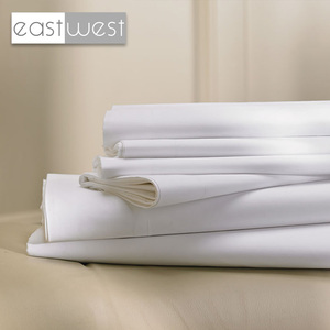 Proveedor de ropa de cama de hotel Waldorf de 5 estrellas algodón egipcio percal 600TC blanco Queen King mejor colección de fundas de cama de hotel - Product Image 3