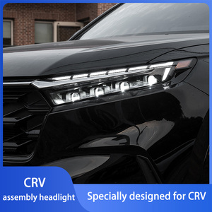 ชุดไฟหน้า LED สำหรับ CRV ปี 2023-2026 พร้อมไฟ DRL อัตโนมัติ ระบบไฟส่องสว่างสำหรับรถยนต์ - Product Image 5