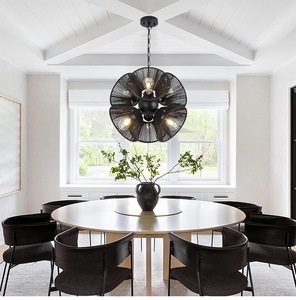 Lustre en rotin tissé à <span class=keywords><strong>la</strong></span> main <span class=keywords><strong>de</strong></span> Style Art américain rétro simple pour restaurant <span class=keywords><strong>chambre</strong></span> <span class=keywords><strong>d</strong></span>'<span class=keywords><strong>hôtes</strong></span> B & B hôtel <span class=keywords><strong>chambre</strong></span> rectangle forme moyenne - Product Image 4