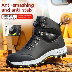Scarpe Antinfortunistiche Dian <span class=keywords><strong>Sen</strong></span> D827 Impermeabili e Resistenti all'Olio con Punta in Acciaio, Stivali da Lavoro Industriali - Product Image 5