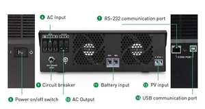 <span class=keywords><strong>Precios</strong></span> de Inversores UPS Homage de 5kw en Pakistán, Inversor Solar Fuera de la Red de 5kw 5kva 48v, Inversor Solar Mpp - Product Image 4