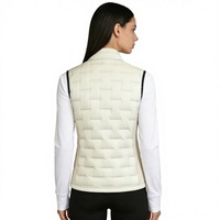 Gilet léger pour femme OEM, en softshell, extensible, avec empiècements latéraux, pour l'extérieur