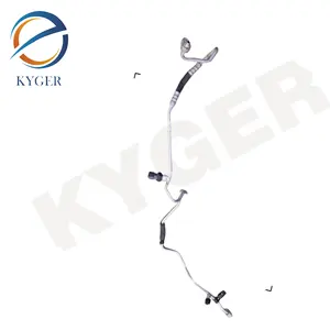 KYGER Auto Parts Cooling System A/C Air Conditioning Pipe Line From Condenser C2Z23174 For Jaguar XF 2009 - 2015 X250
