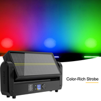 SHEHDS 864 Projecteur LED Stroboscopique Haute Puissance avec Système de Refroidissement Robuste DMX512 Éclairage Scénique Professionnel pour DJ, Clubs et Concerts