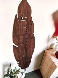 Tabla de crecimiento con forma de animal, tabla de crecimiento para niños, tabla de crecimiento de madera - Product Image 2