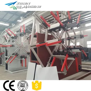 Mạnh Mẽ Đơn Đôi HDPE Ống Nhựa Winder Máy Cuộn Ống Sóng Winder