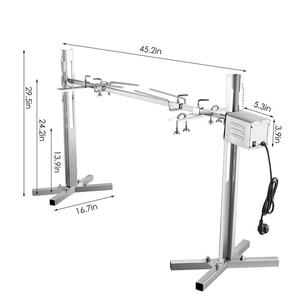 Kit de rôtisserie automatique en acier inoxydable avec moteur pour griller les hot-dogs, le poulet et les steaks - Product Image 6