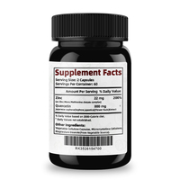 Complément personnalisé de zinc et de quercétine pour hommes et femmes, améliore l'immunité, capsules de zinc et de quercétine pour la santé