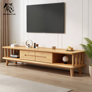 Venta Directa de Fábrica, Mejor Precio, Mueble de TV Moderno Europeo Personalizable de Madera para Sala de Estar, Dormitorio y Hogar - Product Image 5