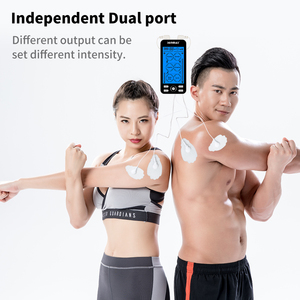 Sunmas cầm tay màu đen thấp-tần số thiết bị trị liệu kỹ thuật số hàng chục EMS massage rung máy cho vai giảm đau cơ bắp - Product Image 2