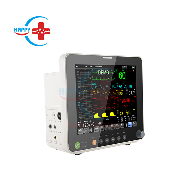 HC-C003E Animal Medical Veterinary 12.1 Inch Hospital Multiparameter Etco2 Monitor