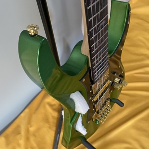 Grx40/grx120sp/grg170dx màu xanh lá cây guitar điện Maple trở lại/Bên gỗ gụ cơ thể HSH Pickup 6 dây thép Trung Quốc bán buôn ibanz - Product Image 6