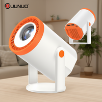 JUNUO 2026 Nouveau projecteur intelligent LCD portable 4K avec correction automatique, mini home cinéma, projecteur Android portable pour films, Turn 1