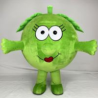 Disfraz Inflable de Manzana Verde para Adultos, Divertido Disfraz de Fruta para Carnaval, Disfraz para Eventos de Inauguración de Tiendas de Frutas y Supermercados