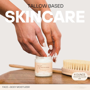 NESANDA Crème de suif fouettée 100% Huile d'amande nourrie à l'herbe Crèmes pour le visage et le corps Hydratant Crèmes de suif de boeuf naturel Marque privée - Product Image 2