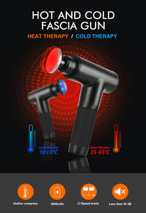 Venta caliente 20 velocidades de calentamiento pistola de masaje muscular frío masajeador de músculos corporales de percusión de mano - Product Image 2