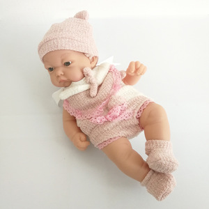 Oferta Especial Muñeca Reborn de 10 Pulgadas Bebé Realista Juguete <span class=keywords><strong>para</strong></span> Niñas Pequeñas Ojos Azules Regalo de Cumpleaños - Product Image 4