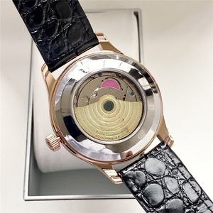 Venta Directa de Fábrica, Reloj Mecánico de Lujo para Hombre, Caja de Acero Inoxidable, Correa de Cuero Genuino, Resistente al Agua 50 Bar, con Puntero - Product Image 2