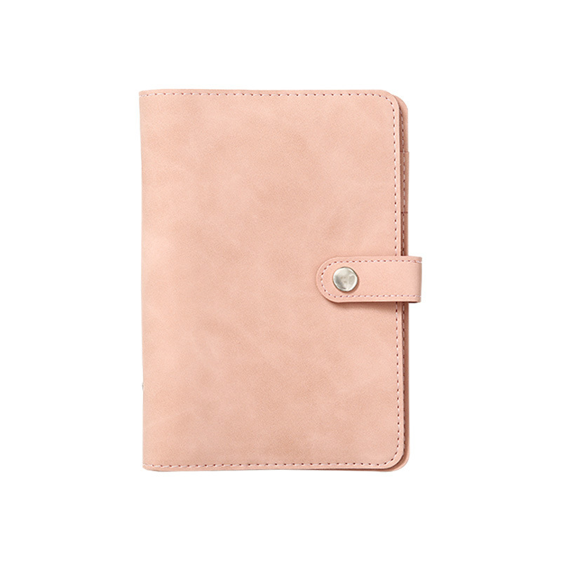 Customized logo A6 PU Leather Hard