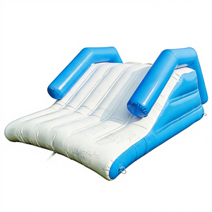 Mini toboggan gonflable en PVC étanche, mur d'escalade, pont flottant pour piscine, jeux aquatiques gonflables - Product Image 6