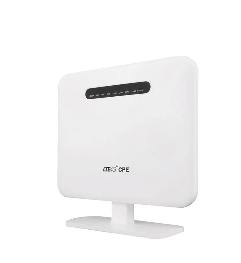 Router Wifi VOIP/VOLTE 300Mbps, Router CPE Nirkabel 4G LTE Mendukung MT7628 AT & T Sprint T-mobile