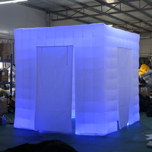 Portátil gratis logotipo personalizado aire 360 cabina de fotos recinto cubo inflable tienda de fondo para fiesta boda evento Decoración - Product Image 5