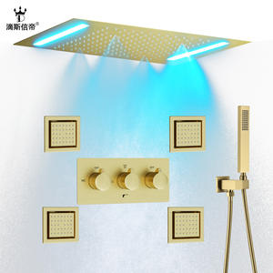 Juego de Ducha Multifuncional de Acero Inoxidable para el Hogar con Pantalla de Baño para Agua Fría y Caliente, Cabezal de Ducha Oculto - Product Image 4