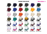 Chapeaux de papa en coton non structurés personnalisés de luxe à 6 panneaux pour hommes Casquette de baseball imperméable à l'impression bouffante de broderie à profil bas
