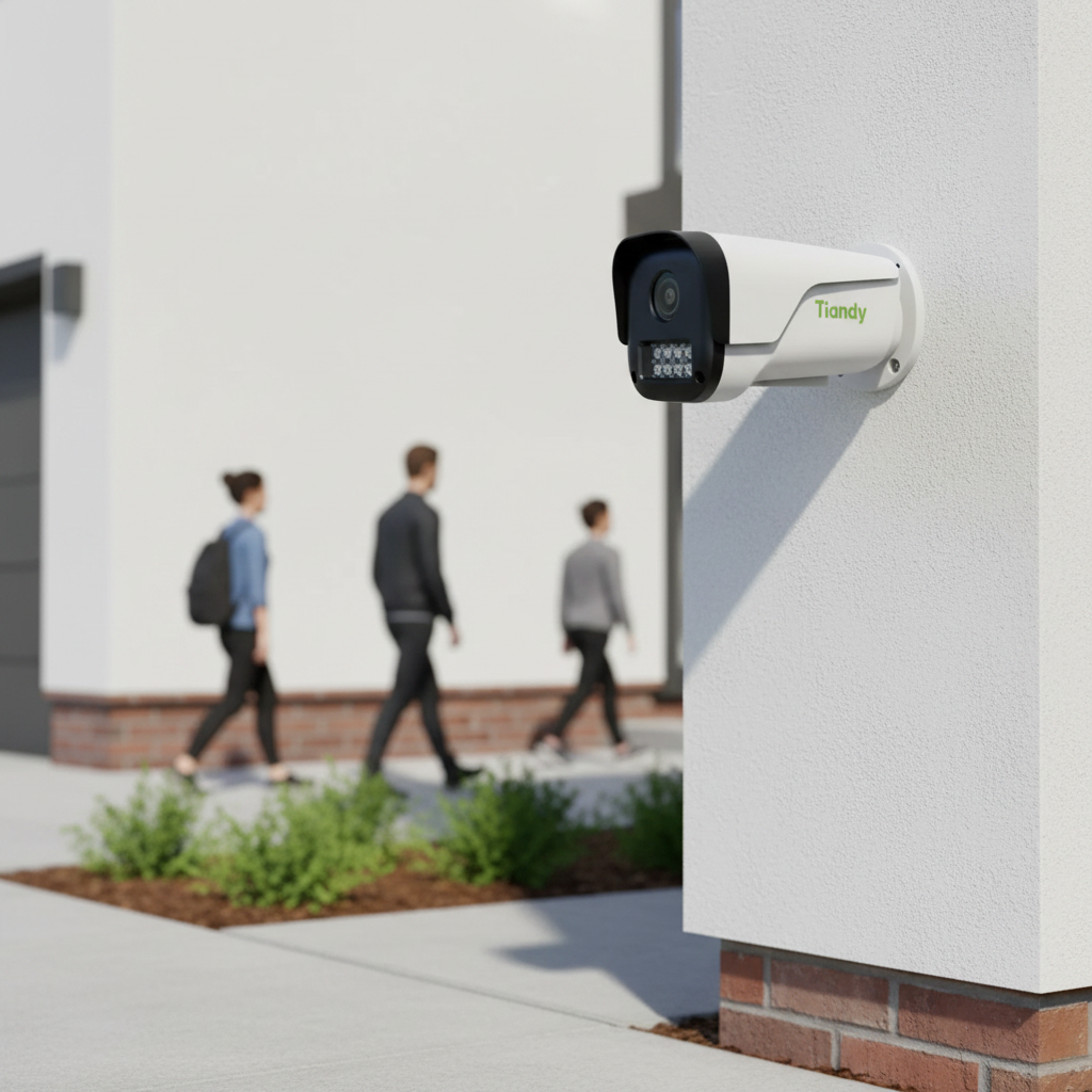 Tiandy 4MP POE /DC Power IP Full Color Night Vision Audio CCTV Camera · image 3