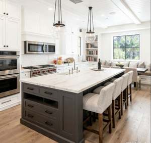 Gabinetes de Cocina de Aluminio Personalizados BALOM, Armarios de Almacenamiento Ligeros y Duraderos con Puertas de Cierre Suave para Uso en Exteriores - Product Image 5