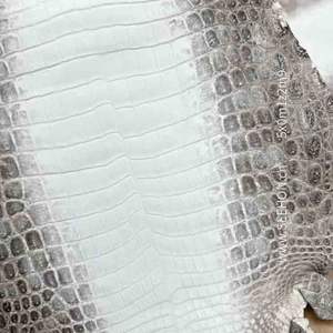 ที่ใส่กุญแจหนังจระเข้ไนล์ฝรั่งเศสหรูหราพร้อมการไล่ระดับสีหินธรรมชาติ - Product Image 3