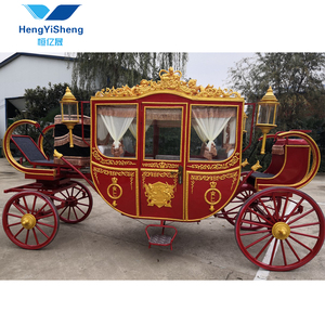 Carruaje de caballos real usado/Carro turístico eléctrico/Autobús turístico/vehículos de recepción de pasajeros - Product Image 2