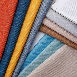 Thick Linen Style Sofa Textile Cotton Linen Cloth For Cushion Pillow Tablecloth Household Upholstery - Product Image 1