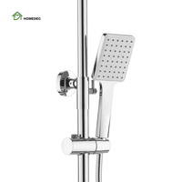 Ensemble de mélangeurs de douche et de baignoire, eau chaude et froide, pour salle de bains en laiton, moderne, livraison gratuite