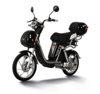 10-Inch Vintage Electric Motorcycle-Lightweight Pedal Bike with 48V Motor 35KM/H Max Speed