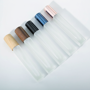Flacone in Vetro Satinato da 10ml, Bottiglia per Profumo, Flacone per Fragranze Quadrato/Rotondo - Product Image 1