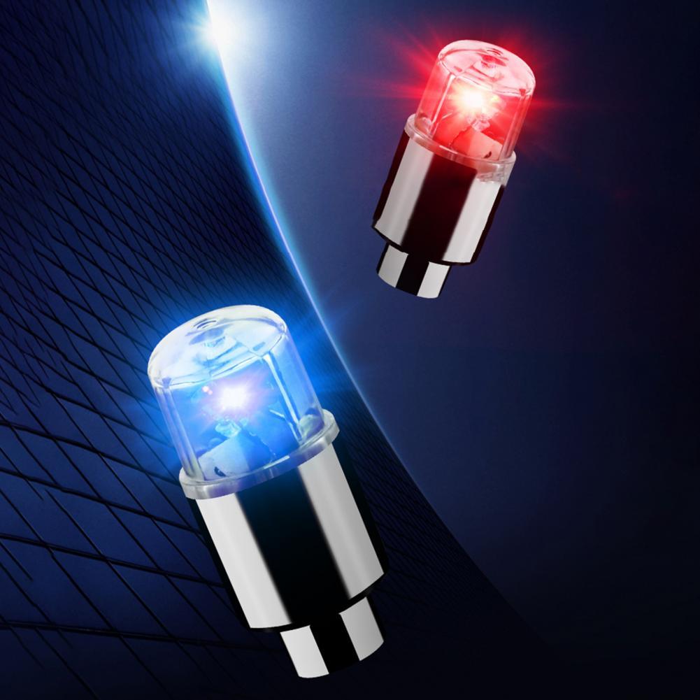 Tappi Valvola LED Con Luce Lampeggiante Per Moto - 2 O 4 Pezzi - Ranpo