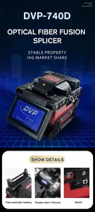 Nueva Fusionadora de Fibra Óptica DPV-740, Versión Mejorada DPV-740D, Máquina de Empalme FTTH con Batería Intercambiable - Product Image 2
