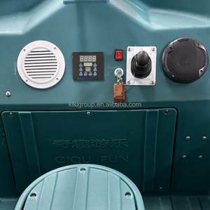 QIQU família água passeio equipamento com água armas música luzes interativo elétrico pára-choques barcos - Product Image 4