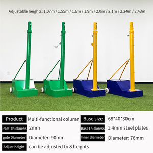 <span class=keywords><strong>Postes</strong></span> de voleibol y Netoutdoor, un par de <span class=keywords><strong>postes</strong></span> de red de bádminton y Pickleball, voleibol de <span class=keywords><strong>playa</strong></span>, requiere pesos de arena adicionales - Product Image 2