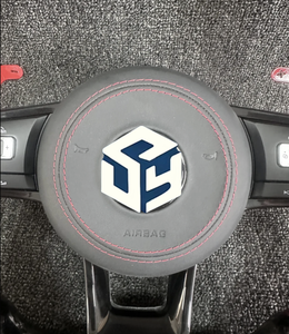 Per Volkswagen VW <span class=keywords><strong>Polo</strong></span> MK <span class=keywords><strong>Golf</strong></span> <span class=keywords><strong>5</strong></span> 6 7 7.<span class=keywords><strong>5</strong></span> 6R Passat CC Gti Gte volante a fondo piatto in pelle - Product Image 5