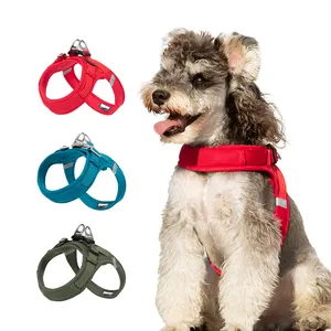Ajustável Tático Cão Harness Vest K9, Treinamento Reflexivo Serviço Tático Har Trelas Pet Cat Dog Harness Set