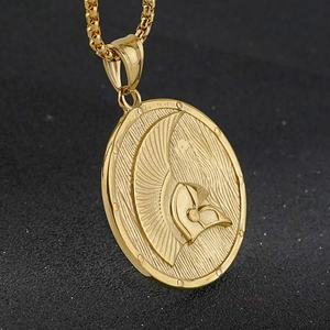 Collar con Colgante de Casco de Guerrero Vikingo Espartano para Hombre, Acero Inoxidable, Estilo Hip Hop, Amuleto de Odín, Joyería Masculina - Product Image 2