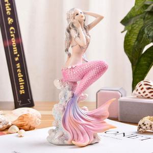 Bán Buôn Mùa Hè Thiết Kế Mới Hấp Dẫn Mermaid Bức Tượng Bức Tượng Cho Trang Trí Nội Thất - Product Image 4